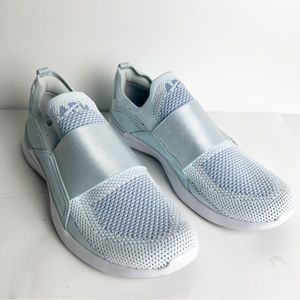 APL techloom bliss blue slip on sneakers